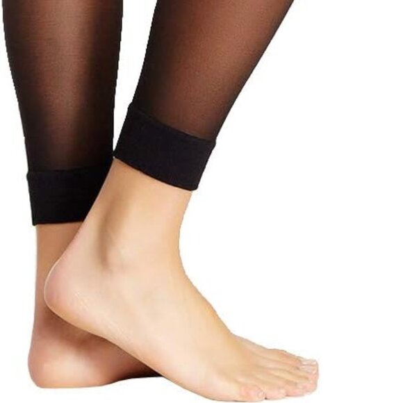 ASSETS by Sara Blakely Fabulous Footless Shape Wear Pantyhose - Black, Size 7 - Picture 2 of 5